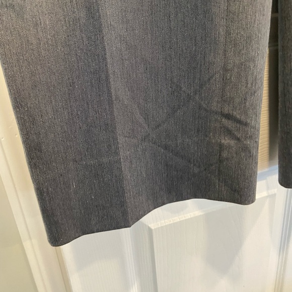 Marc Ecko Well Hung Gray Silver Straight Leg Formal Suit Dress Pants Size 40x31 - Picture 7 of 15